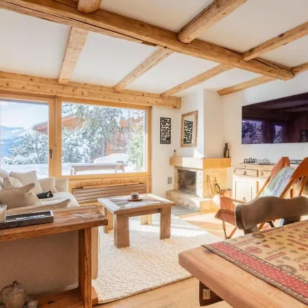 Cosy Alpin Terrasse Parking * Verbier